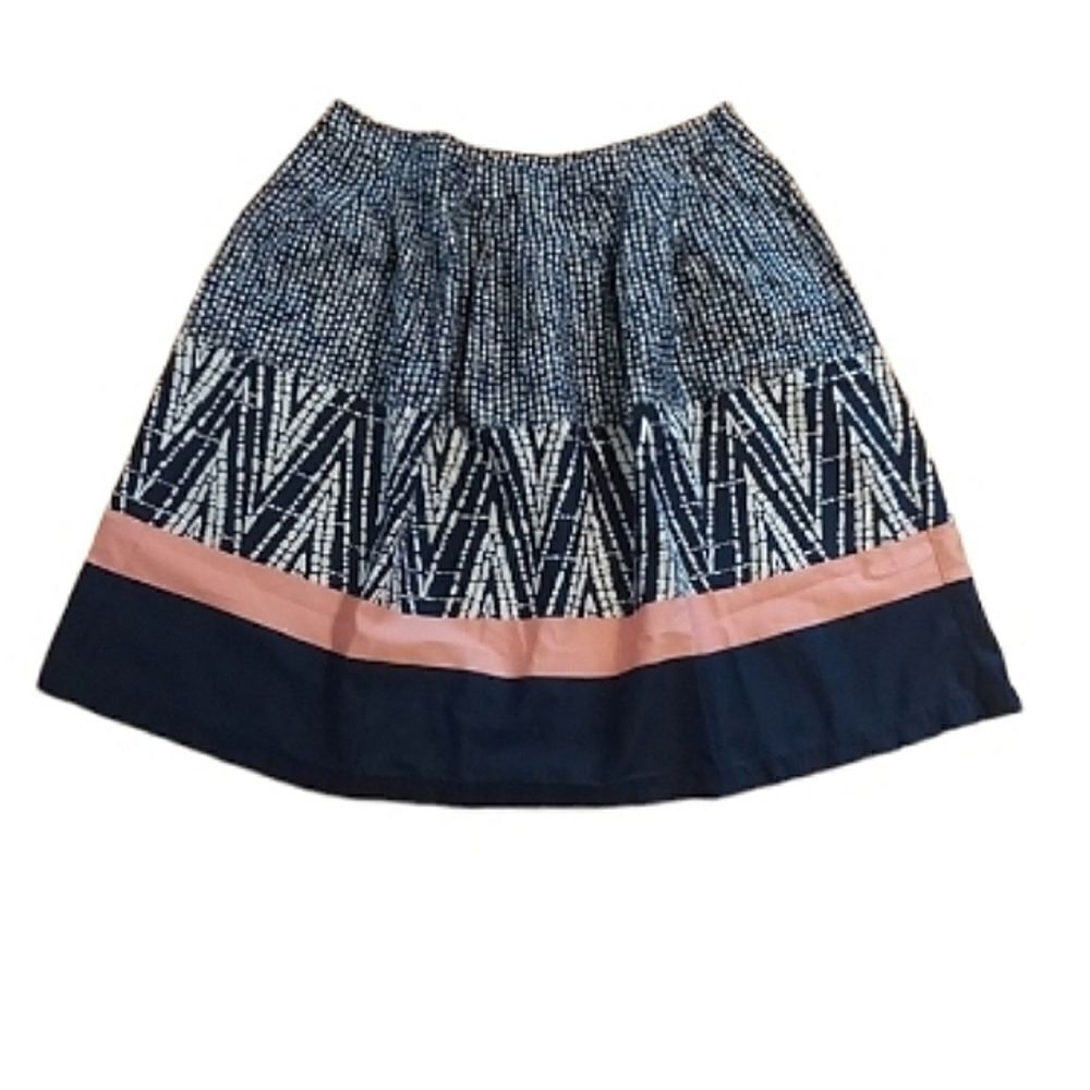 Vintage Tribal - Preppy Full Cotton Skirt 14